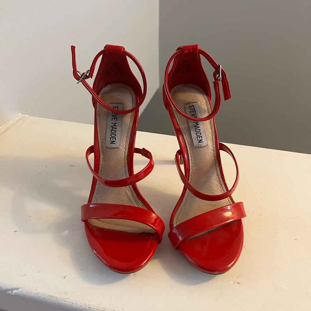 Steve Madden Red Stiletto Heels